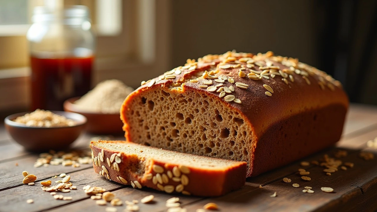 Make rich, wholesome molasses oat bread with this easy recipe. Perfect for breakfast, sandwiches, or snacks—nutritious and delicious!