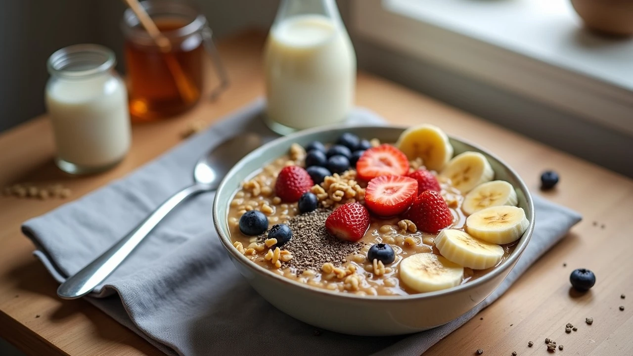 Discover quick and healthy oatmeal breakfast recipes to start your day with energy and nutrition. Perfect for any taste or dietary need